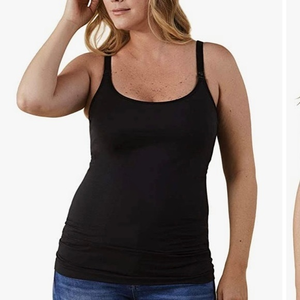Bravado Designs Nursing Black Tank Top 36F‎